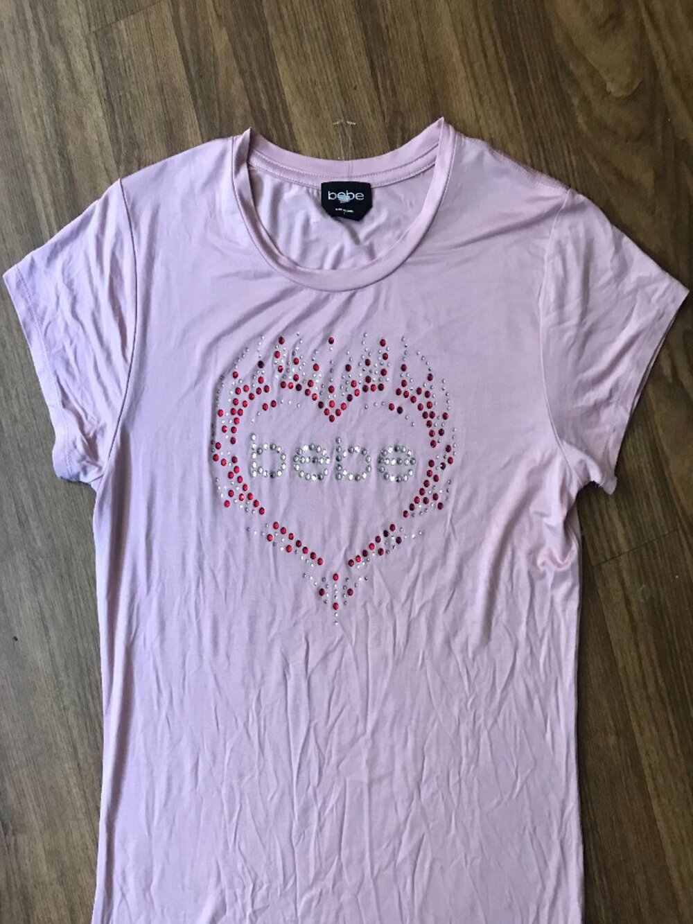 BeBe pink top size large - Light pink
